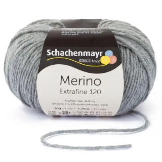 Schachenmayr Merino extrafine 120 Flanelová 191