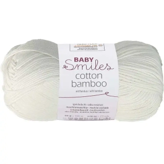 Schachenmayr Baby Smiles Cotton Bamboo 1001 Bílá