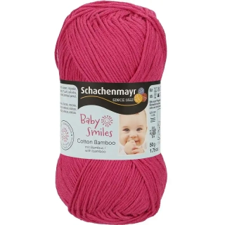 Schachenmayr Baby Smiles Cotton Bamboo 1136 Malinová