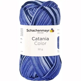 Schachenmayr Catania Color 201 Odstíny modré