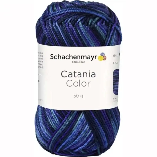 Schachenmayr Catania Color 207 Modrá-zelená-fialová