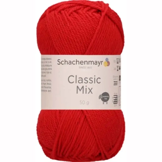 Schachenmayr Classic Mix 30 Červená