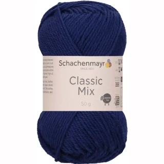 Schachenmayr Classic Mix 50 Tmavě modrá