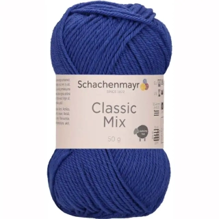 Schachenmayr Classic Mix 53 Modrá