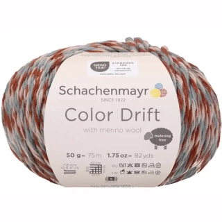 Schachenmayr Color Drift 85 Modrohnědošedá