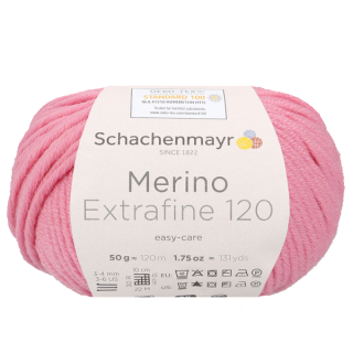 Schachenmayr Merino extrafine 85 Růžová 236