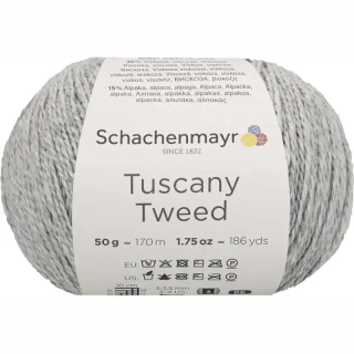 Schachenmayr Tuscany Tweed 90 Stříbrošedá