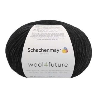 Schachenmayr WOOL4FUTURE 99 black