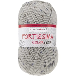 Schoeller Stahl Fortissima tweed 6-fach 0156