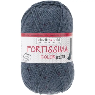 Schoeller Stahl Fortissima tweed 6-fach 0158