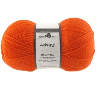 Schoppel Wolle Admiral 0891 Herbstorange