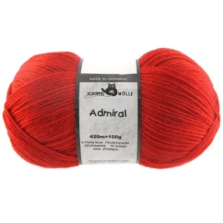 Schoppel Wolle Admiral 1390 Feuer