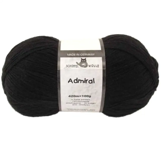 Schoppel Wolle Admiral 880 Schwarz