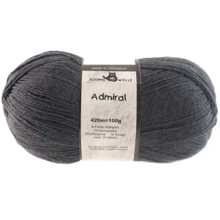 Schoppel Wolle Admiral 9505 Stahlgrau