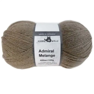 Schoppel Wolle Admiral Melange 7398M Camel
