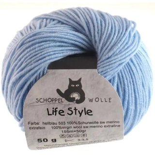 Schoppel wolle Life Style 5011 Hellblau