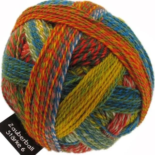 Schoppel Wolle Zauberball®Stärke 6 1701 Papagei