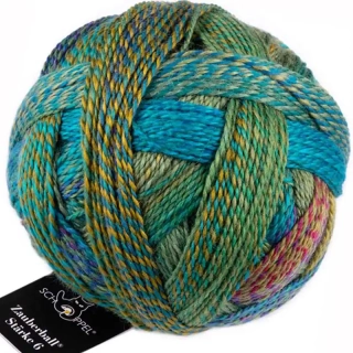 Schoppel Wolle Zauberball®Stärke 6 2404 Tiefe Wasser