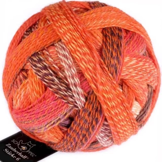 Schoppel Wolle Zauberball®Stärke 6 2472 Orangerie