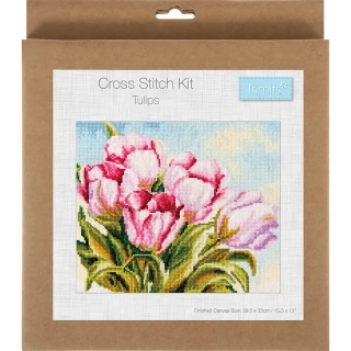 Sada na vyšívání GCS136 Tulipány