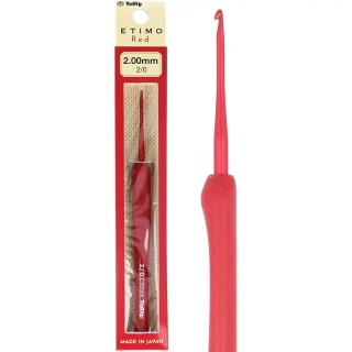Ergonomický háček Tulip Etimo Red 2mm