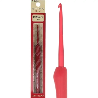 Ergonomický háček Tulip Etimo Red 2,2mm