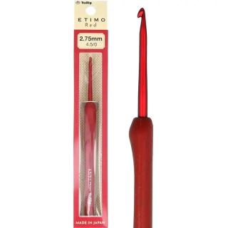 Ergonomický háček Tulip Etimo Red 2,75mm