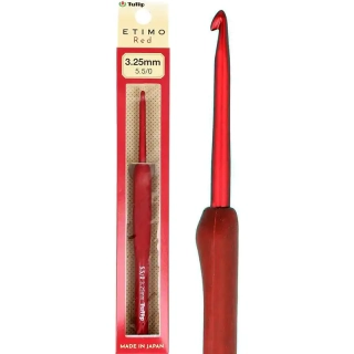 Ergonomický háček Tulip Etimo Red 3,25mm