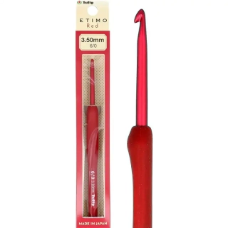 Ergonomický háček Tulip Etimo Red 3,5mm