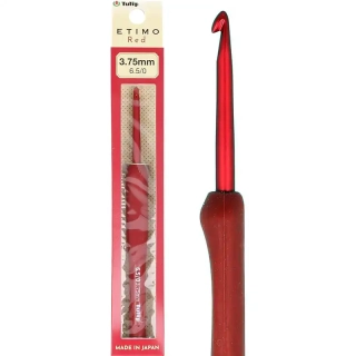 Ergonomický háček Tulip Etimo Red 3,75mm