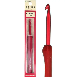 Ergonomický háček Tulip Etimo Red 4,5mm