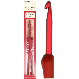 Ergonomický háček Tulip Etimo Red 5mm