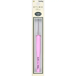 Ergonomický háček Tulip Etimo Rose Pink 2,2mm