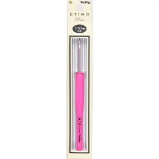 Ergonomický háček Tulip Etimo Rose Pink 3,5mm