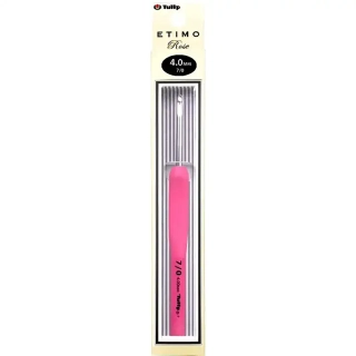Ergonomický háček Tulip Etimo Rose Pink 4,0mm