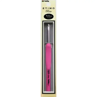 Ergonomický háček Tulip Etimo Rose Pink 4,5mm