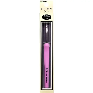 Ergonomický háček Tulip Etimo Rose Pink 5,5mm