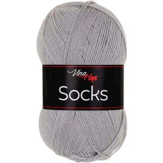 Vlna-Hep Socks 61027 Světle šedá