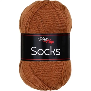 Vlna-Hep Socks 61054 Rezavohnědá