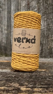 Velká vlna Macrame 1,5mm Hořčice