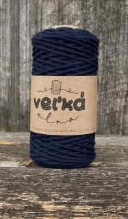 Velká vlna Macrame 1,5mm Safír