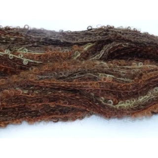 Mohair by Canard Bouclé Mohair Čokoládový mix 1029LE