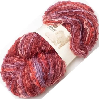 Mohair by Canard Bouclé Mohair Lávový mix 1099LE