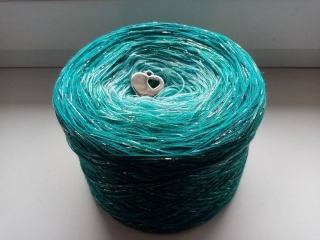 Brčálník 3-nitka 1500m s lurexem