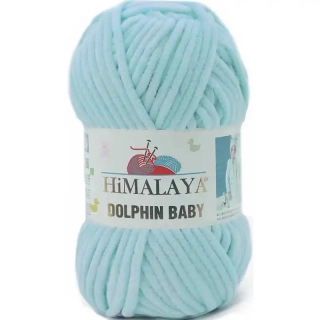HIMALAYA Příze Dolphin Baby 80385 Světle modrá
