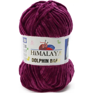 HIMALAYA Příze Dolphin Baby 80393 Vinné hrozny