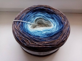 Hořká karamelka 3-nitka 1300m s lurexem