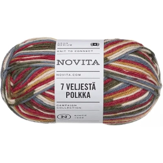 Novita 7 Brothers Polkka 8021 Podzimní