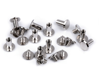 Sedlářský nýt šroubovací Ø10 mm Nikl