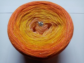 Oranžáda 3-nitka 1200m s lurexem